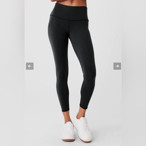 Alo 7/8 High-Waist Airbrush Legging Black - Picture 3 of 6